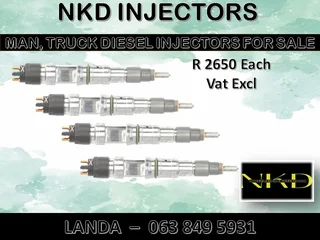 Man Truck Fuel Injectors For Sale