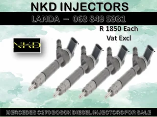 MERCEDES C220 FUEL INJECTORS FOR SALE