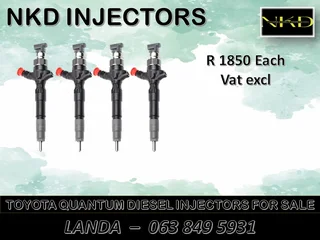 Toyota Quantum Diesel Fuel Injectors For Sale