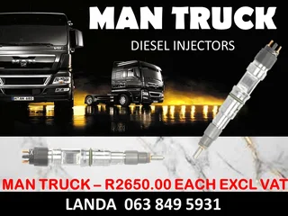 Man Truck Top Quality Diesel Injectors For Sale