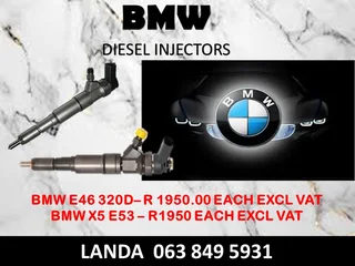 Bmw X5 E53 Top Quality Diesel Injectors For Sale