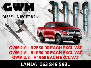 FORD RANGER T6 TOP QUALITY DIESEL INJECTORS FOR SALE
