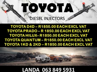 SSANGYONG REXTON TOP QUALITY DIESEL INJECTORS FOR SALE