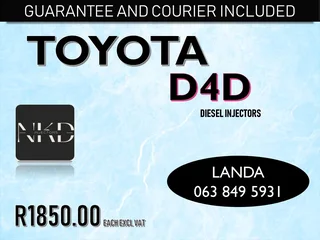 SSANGYONG 2.0 DIESEL INJECTORS FOR SALE OR SAME DAY RECON