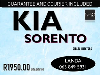 Kia Sorento Diesel Injectors For Sale Or Same Day Recon