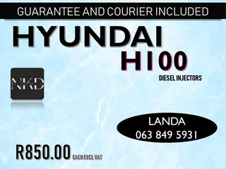 Hyundai H100 Diesel Injectors For Sale Or Same Day Recon