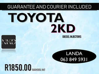 MITSUBISHI TRITON 2.5 DIESEL INJECTORS FOR SALE OR SAME DAY RECON