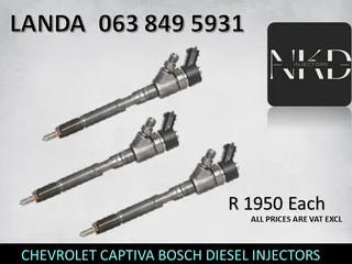 Chevrolet Captiva Diesel Injectors For Sale Or Same Day Recon