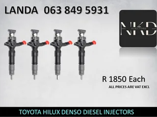FORD EVEREST 3.0/BT50 DIESEL INJECTORS FOR SALE OR SAME DAY RECON