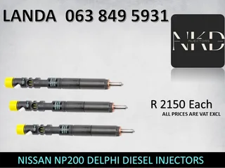 TOYOTA 2KD DIESEL INJECTORS FOR SALE OR SAME DAY RECON
