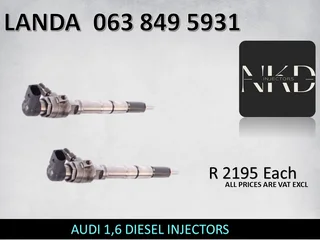 GWM 2.5 DIESEL INJECTORS FOR SALE OR SAME DAY RECON