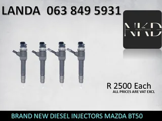 GWM 2.5 DIESEL INJECTORS FOR SALE OR SAME DAY RECON