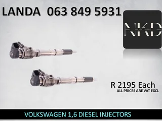 GWM 2.5 DIESEL INJECTORS FOR SALE OR SAME DAY RECON