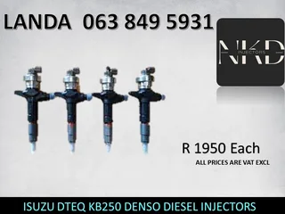 GWM 2.5 DIESEL INJECTORS FOR SALE OR SAME DAY RECON