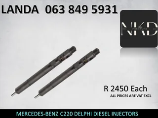 GWM 2.5 DIESEL INJECTORS FOR SALE OR SAME DAY RECON