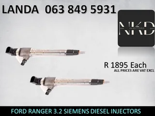GWM 2.5 DIESEL INJECTORS FOR SALE OR SAME DAY RECON