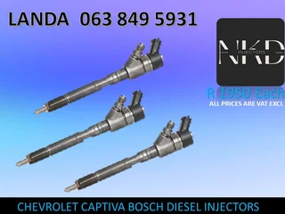 MAHINDRA SCORPIO DIESEL INJECTORS FOR SALE WE SELL ON EXCHANGE AND RECON
