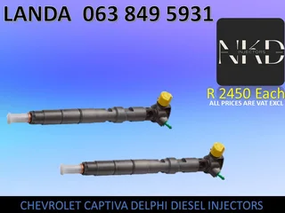 TOYOTA 2KD DIESEL INJECTORS FOR SALE WE SELL ON EXCHANGE AND RECON