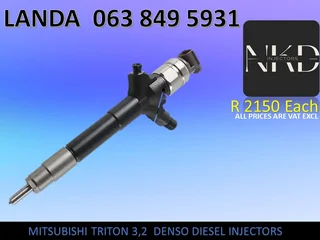 TOYOTA 2KD DIESEL INJECTORS FOR SALE WE SELL ON EXCHANGE AND RECON