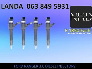 FORD RANGER 2.2 DIESEL INJECTORS FOR SALE WE SELL ON EXCHANGE AND RECON