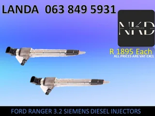 FORD RANGER 3.0 DIESEL INJECTORS FOR SALE WE SELL ON EXCHANGE AND RECON