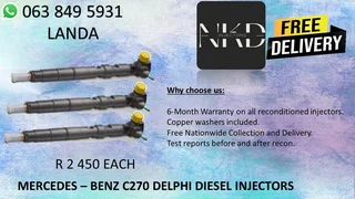 MAHINDRA MHAWK 2.2 DIESEL INJECTORS FOR SALE WE SELL NEW ON EXCHANGE AND RECON
