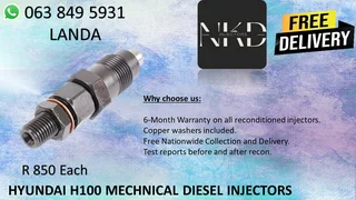 KIA SORENTO DIESEL INJECTORS FOR SALE WE SELL NEW ON EXCHANGE AND RECON