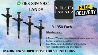 KIA SORENTO DIESEL INJECTORS FOR SALE WE SELL NEW ON EXCHANGE AND RECON