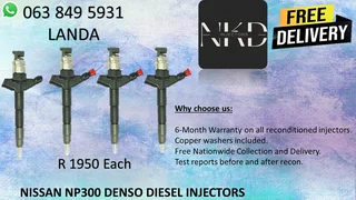 MAHINDRA SCORPIO DIESEL INJECTORS FOR SALE WE SELL NEW ON EXCHANGE AND RECON
