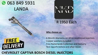 MERCEDES BENZ C270 DIESEL INJECTORS FOR SALE WE SELL NEW ON EXCHANGE AND RECON