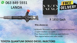 MITSUBISHI TRITON 2.5 DIESEL INJECTORS FOR SALE WE SELL NEW ON EXCHANGE AND RECON