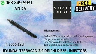 MAZDA BT50 DIESEL INJECTORS FOR SALE WE SELL NEW ON EXCHANGE AND RECON