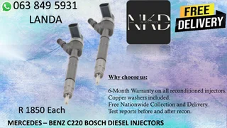 Mercedes Benz C220 Diesel Injectors For Sale We Sell New On Exchange And Recon