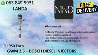 NISSAN PATHFINDER DIESEL INJECTORS FOR SALE WE SELL NEW ON EXCHANGE AND RECON