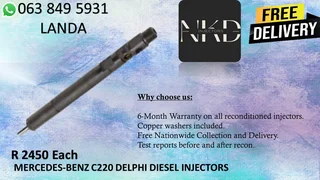 ISUZU DTEQ KB250 DIESEL INJECTORS FOR SALE WE SELL NEW ON EXCHANGE AND RECON