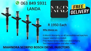 TOYOTA D4D FUEL INJECTORS FOR SALE