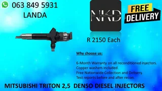 GWM 2.0 STEED FUEL INJECTORS FOR SALE