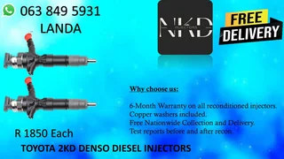 TATA 3.0 FUEL INJECTORS FOR SALE
