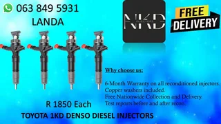 FORD EVEREST 3.0/BT50 FUEL INJECTORS FOR SALE
