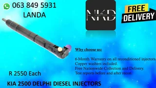 HYUNDAI TERRACAN 2.9 FUEL INJECTORS FOR SALE