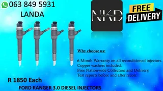 ISUZU DTEQ KB250 FUEL INJECTORS FOR SALE