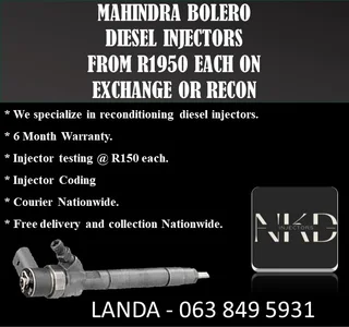 TOYOTA HILUX DIESEL INJECTORS RECON OR FOR SALE NEW ON EXCHANGE