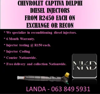 MERCEDES BENZ C220 DIESEL INJECTORS RECON OR FOR SALE NEW ON EXCHANGE