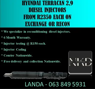 MITSUBISHI TRITON 3.2 DIESEL INJECTORS RECON OR FOR SALE NEW ON EXCHANGE