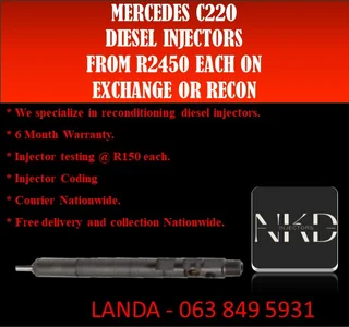 NISSAN PATHFINDER DIESEL INJECTORS RECON OR FOR SALE NEW ON EXCHANGE