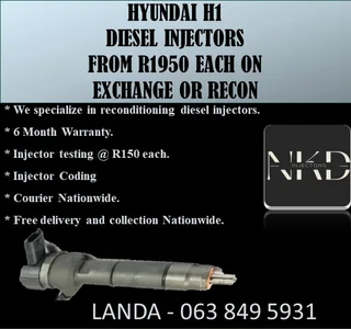 MAHINDRA BOLERO DIESEL INJECTORS RECON OR FOR SALE NEW ON EXCHANGE