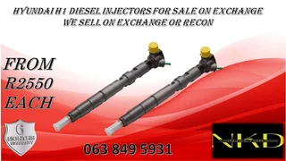 TOYOTA PRADO DIESEL INJECTORS FOR SALE NEW ON EXCHANGE OR RECON