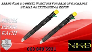 HYUNDAI H1 DIESEL INJECTORS FOR SALE NEW ON EXCHANGE OR RECON
