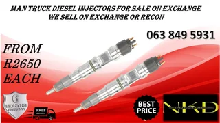 SSANGYONG 2.0 DIESEL INJECTORS FOR SALE NEW ON EXCHANGE OR RECON