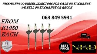 MERCEDES BENZ SPRINTER DIESEL INJECTORS FOR SALE NEW ON EXCHANGE OR RECON